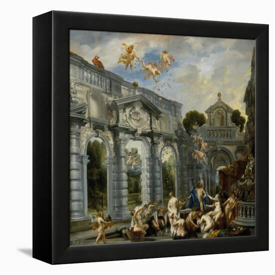 Amor and Psyche-Jacob Jordaens-Framed Premier Image Canvas