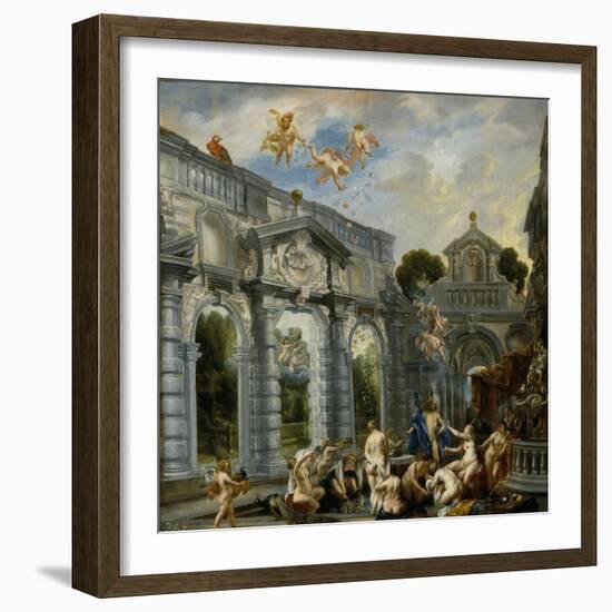 Amor and Psyche-Jacob Jordaens-Framed Giclee Print