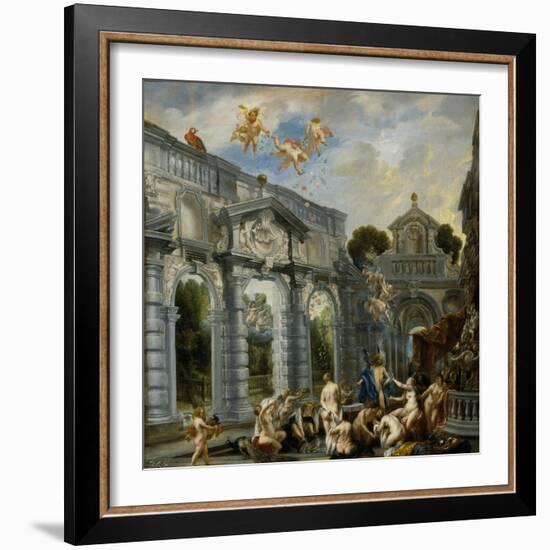 Amor and Psyche-Jacob Jordaens-Framed Giclee Print