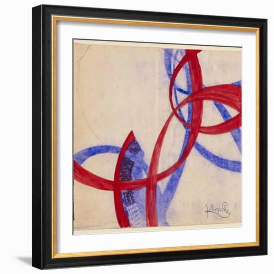 Amorpha Fugue in Two Colors II-Frantisek Kupka-Framed Giclee Print