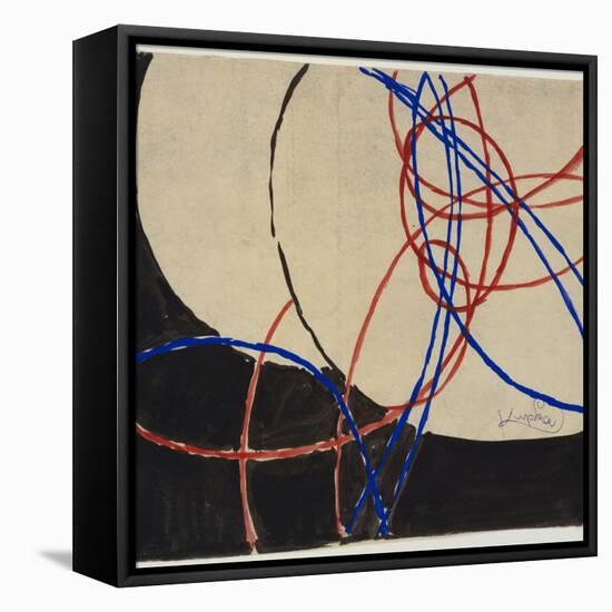 Amorpha Fugue in Two Colors IV-Frantisek Kupka-Framed Premier Image Canvas