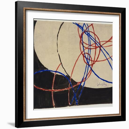 Amorpha Fugue in Two Colors IV-Frantisek Kupka-Framed Giclee Print