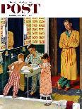 "Dog Pound," Saturday Evening Post Cover, September 17, 1949-Amos Sewell-Giclee Print
