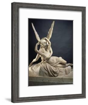 Amour et Psyche-Antonio Canova-Framed Giclee Print