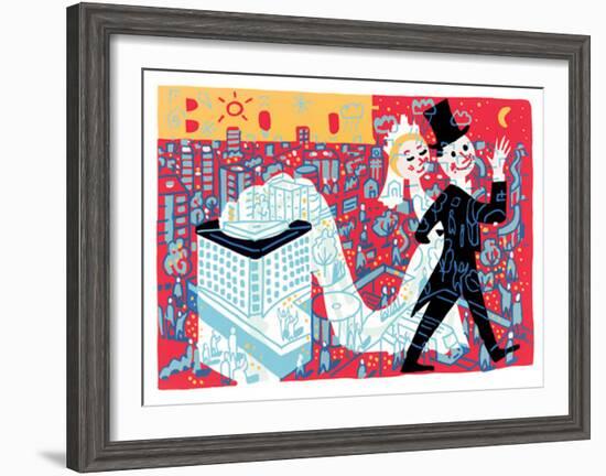 Amour I-François Boisrond-Framed Limited Edition