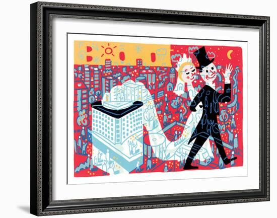 Amour I-François Boisrond-Framed Limited Edition