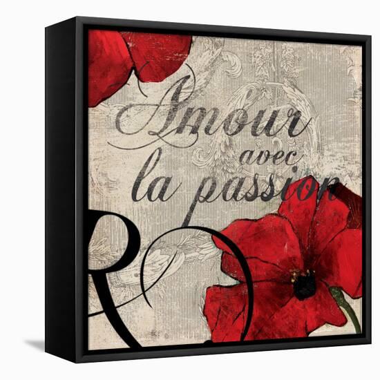 Amour Passion-Sloane Addison  -Framed Stretched Canvas