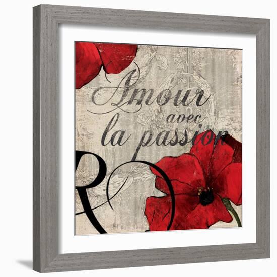 Amour Passion-Sloane Addison  -Framed Premium Giclee Print