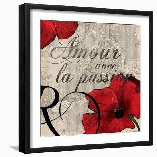 Amour Passion-Sloane Addison  -Framed Premium Giclee Print