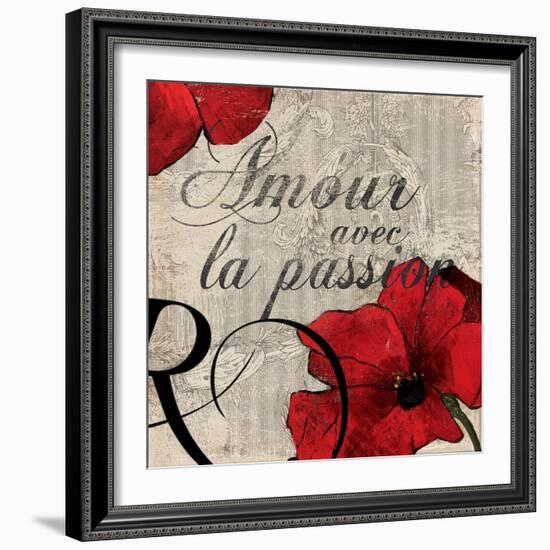 Amour Passion-Sloane Addison  -Framed Premium Giclee Print