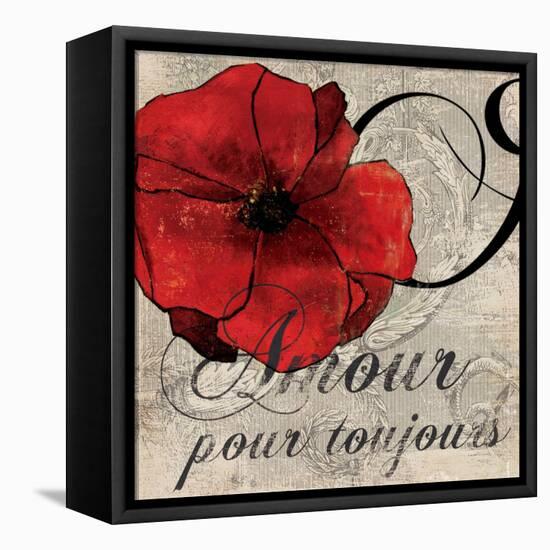 Amour Toujours-Sloane Addison  -Framed Stretched Canvas