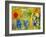 Amoureux de Vence-Marc Chagall-Framed Art Print