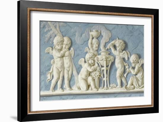 Amours et attributs-Piat Joseph Sauvage-Framed Giclee Print