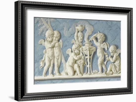 Amours et attributs-Piat Joseph Sauvage-Framed Giclee Print