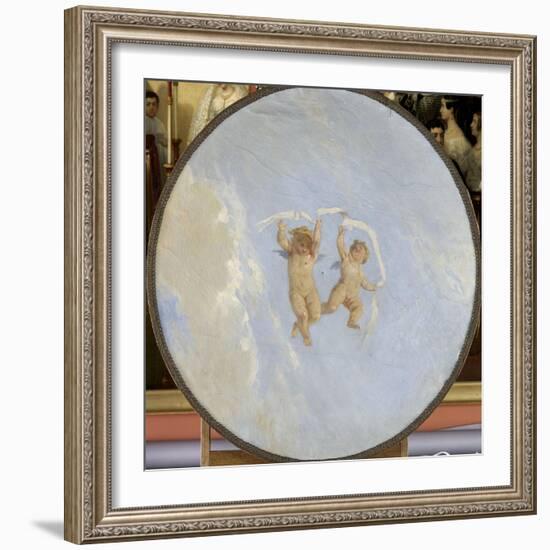 Amours-Adolphe Yvon-Framed Giclee Print