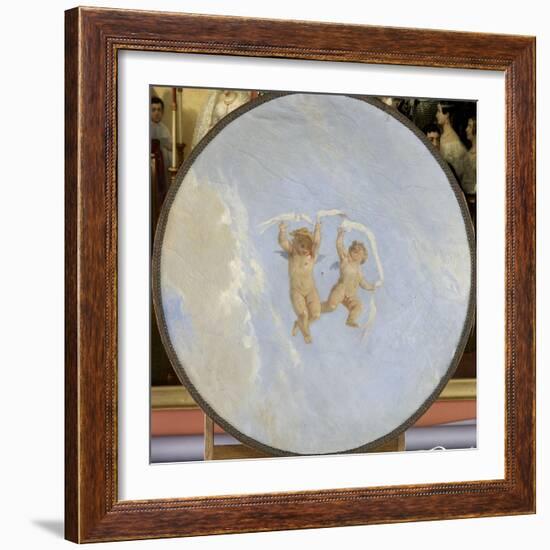 Amours-Adolphe Yvon-Framed Giclee Print