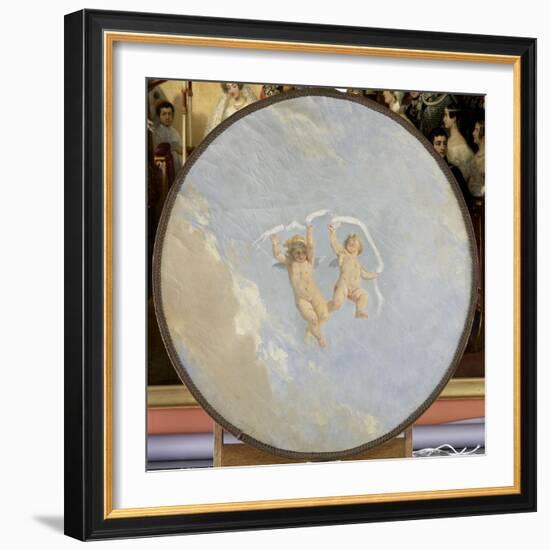 Amours-Adolphe Yvon-Framed Giclee Print