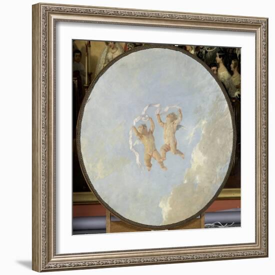 Amours-Adolphe Yvon-Framed Giclee Print