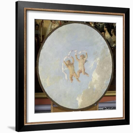 Amours-Adolphe Yvon-Framed Giclee Print