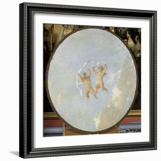 Amours-Adolphe Yvon-Framed Giclee Print