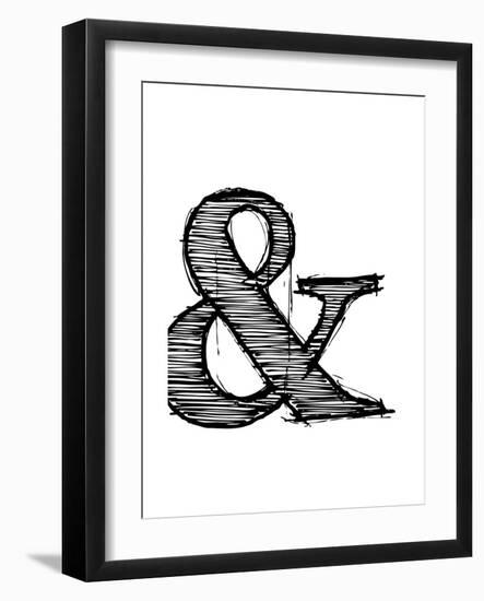 Ampersand 1-NaxArt-Framed Art Print