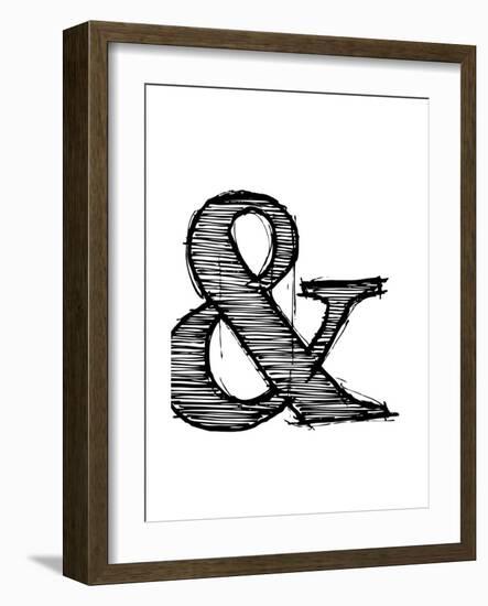 Ampersand 1-NaxArt-Framed Art Print