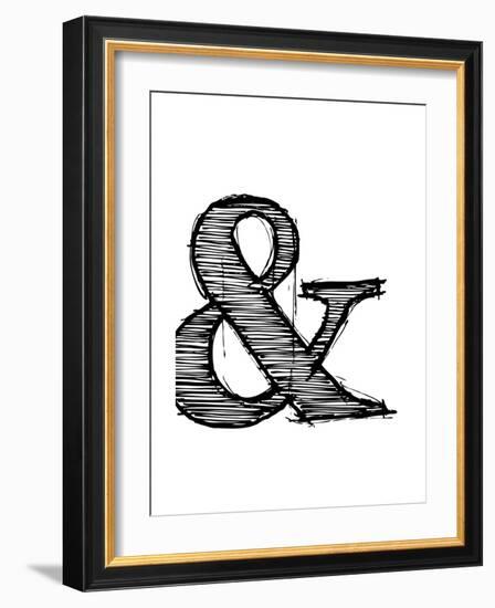 Ampersand 1-NaxArt-Framed Art Print