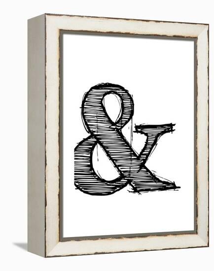 Ampersand 1-NaxArt-Framed Stretched Canvas