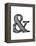 Ampersand 1-NaxArt-Framed Stretched Canvas