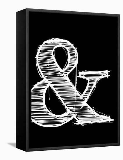 Ampersand 2-NaxArt-Framed Stretched Canvas