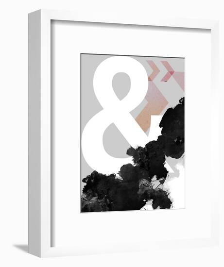 Ampersand Abstract Print-Urban Epiphany-Framed Art Print