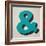 Ampersand Blue-Philip Sheffield-Framed Giclee Print