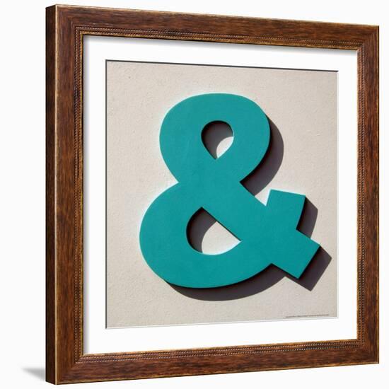 Ampersand Blue-Philip Sheffield-Framed Giclee Print