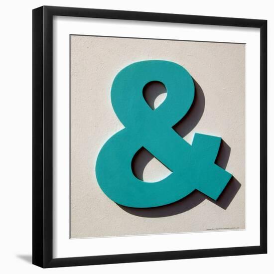 Ampersand Blue-Philip Sheffield-Framed Giclee Print