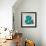 Ampersand Blue-Philip Sheffield-Framed Giclee Print displayed on a wall