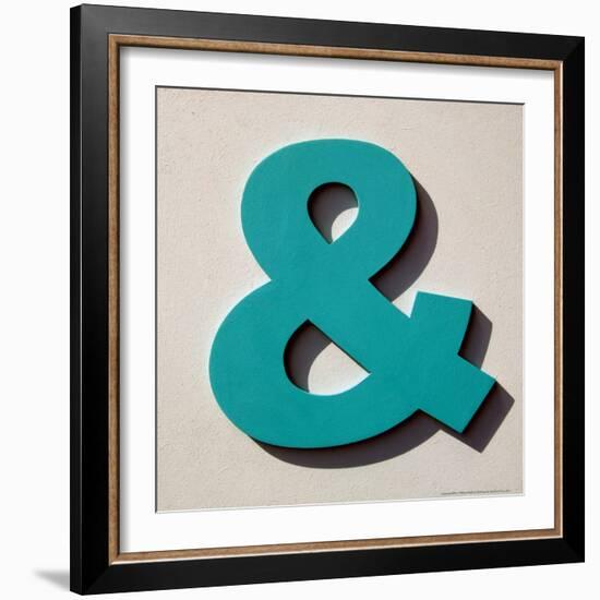 Ampersand Blue-Philip Sheffield-Framed Giclee Print