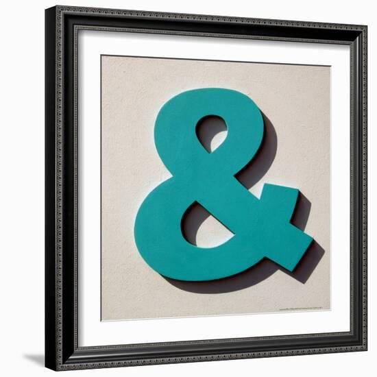 Ampersand Blue-Philip Sheffield-Framed Giclee Print