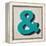 Ampersand Blue-Philip Sheffield-Framed Premier Image Canvas