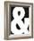 Ampersand Emblem-Joni Whyte-Framed Giclee Print