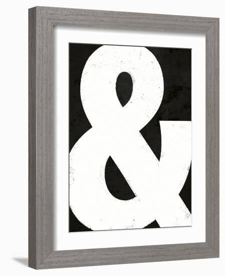 Ampersand Emblem-Joni Whyte-Framed Giclee Print