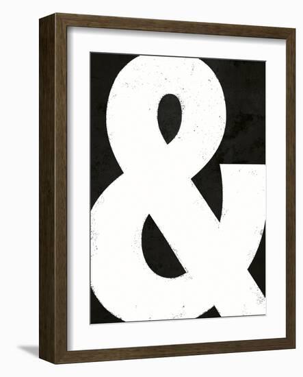 Ampersand Emblem-Joni Whyte-Framed Giclee Print