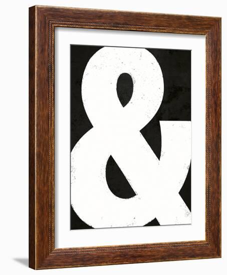 Ampersand Emblem-Joni Whyte-Framed Giclee Print