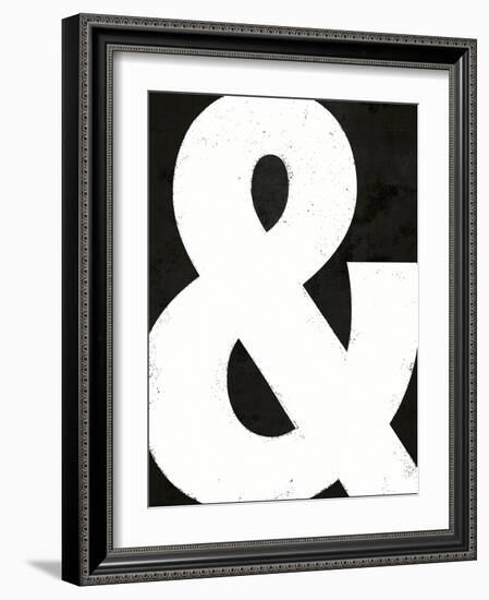 Ampersand Emblem-Joni Whyte-Framed Giclee Print