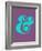 Ampersand Purple and Blue-NaxArt-Framed Art Print