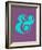 Ampersand Purple and Blue-NaxArt-Framed Art Print