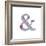 Ampersand-Green Girl-Framed Giclee Print