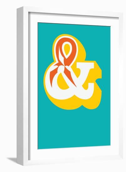 Ampersand-Moha London-Framed Giclee Print