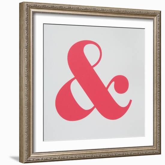 Ampersand-Philip Sheffield-Framed Giclee Print