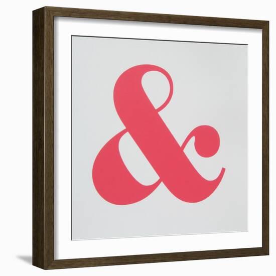 Ampersand-Philip Sheffield-Framed Giclee Print