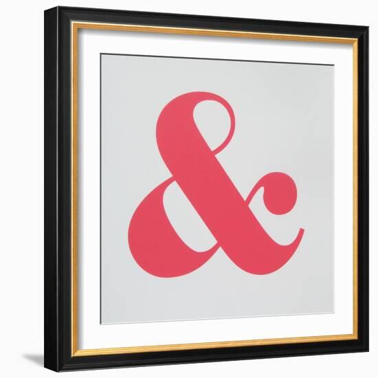 Ampersand-Philip Sheffield-Framed Giclee Print